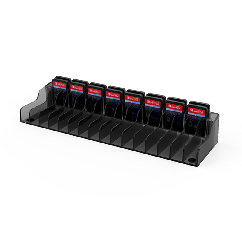 KJH NS-059 Game Card Storage Holder CD Disc Storage Box Bracket for Nintendo Switch/Lite/OLED KJH NS-059 Game Card Storage Holder CD Disc Storage Box Bracket for Nintendo Switch/Lite/OLED